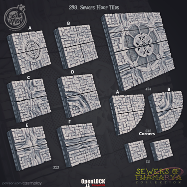 Sewer Floor Tiles